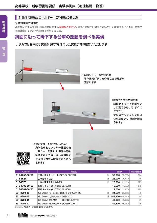 物理　実験•観察室　BEST100 PLUS 全3巻 理科 | 高校教科書 | 実教出版Webサイト